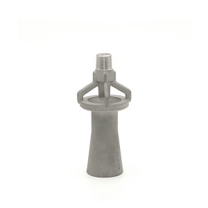 Eductor nozzle used to entrain and mix liquid through the Venturi effect