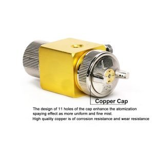 automatic atomizing nozzle system design