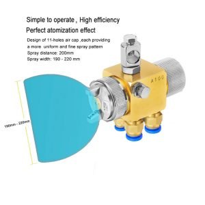 automatic atomizing nozzles for mold release