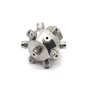 How tank cleaning nozzles work - rotary gear-driven tank wash nozzle head